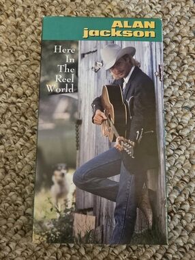 Alan Jackson Here In The Reel World VHS